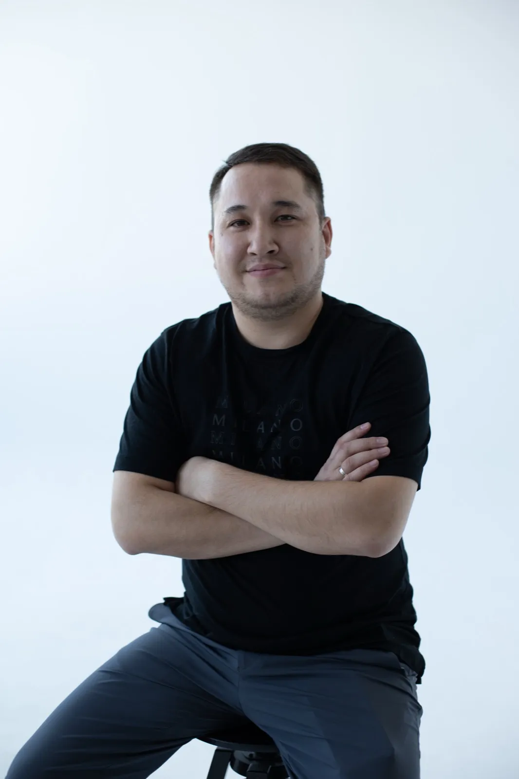 Серик Шанманов за работой
